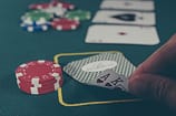 opening a card